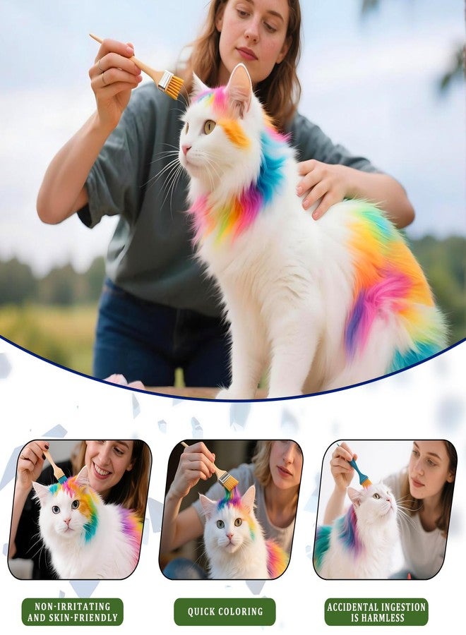 DOTUHAO Dog Hair Dye, Purple Color Pet Hair Dye, 8.45 Fl Oz (250 ml) Pet Safe Dyes, Easy to Use Pets Hairs Dyes for Pets Grooming (Purple, 8.5fl oz) - Image 3